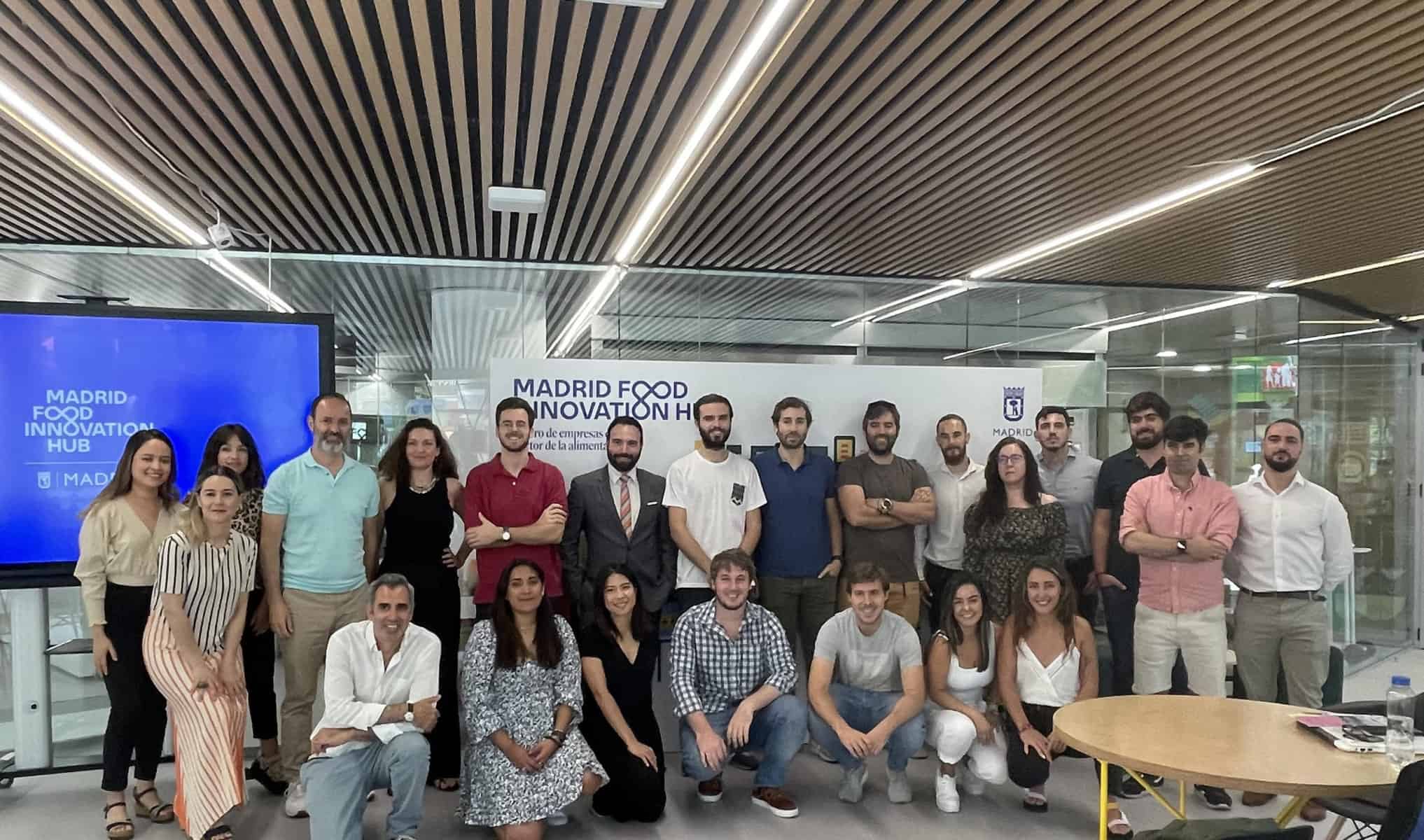 Finalistas del programa de aceleración en Madrid Food Innovation Hub