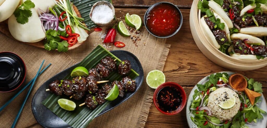 Teriyaki Kebab Skewer © SHICKEN Foods